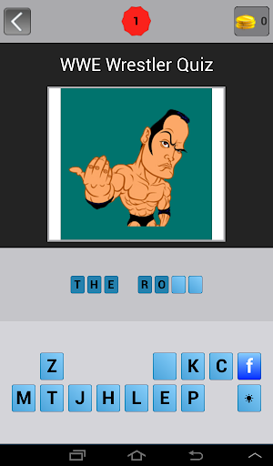 Guess The Wrestler Quiz - Gameplay image of android game