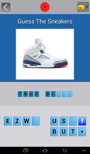 Guess: Sneakers Trivia Quiz - Gameplay image of android game