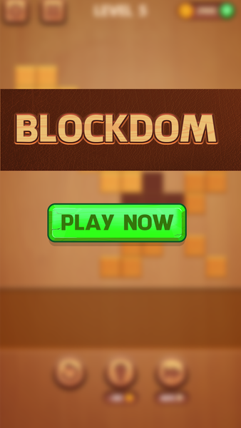 Jigsaw Wood Blockdom: Classic - Gameplay image of android game