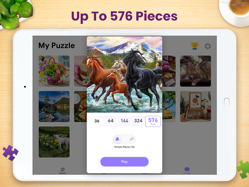 Jigsaw Puzzles -HD Puzzle Game - عکس بازی موبایلی اندروید
