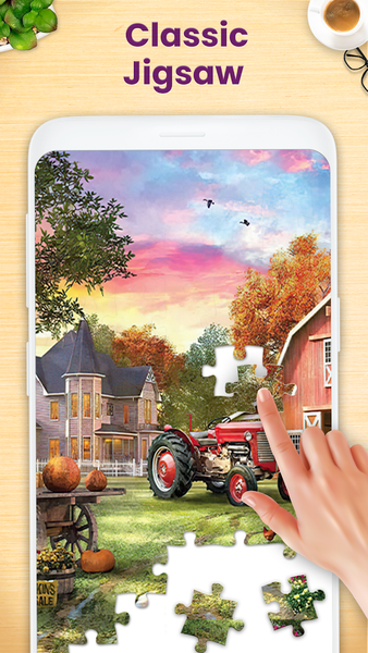 Jigsaw Puzzles -HD Puzzle Game - Gameplay image of android game