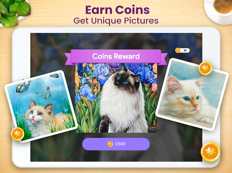 Jigsaw Puzzles -HD Puzzle Game - عکس بازی موبایلی اندروید