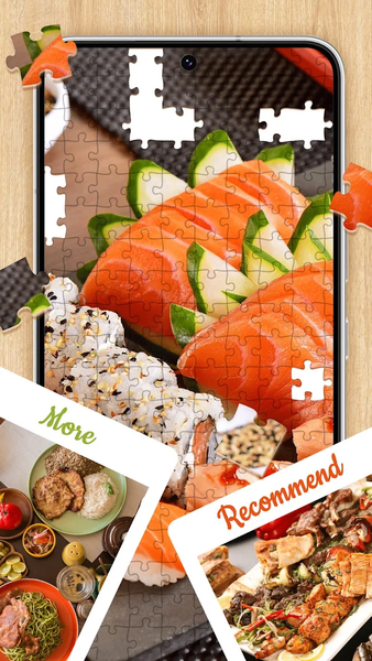 Jigsaw Puzzles, HD Puzzle Game - Gameplay image of android game