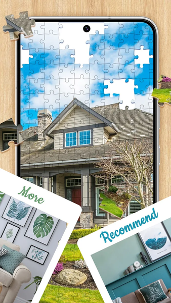 Jigsaw Puzzles, HD Puzzle Game - Gameplay image of android game