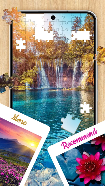 Jigsaw Puzzles, HD Puzzle Game - Gameplay image of android game
