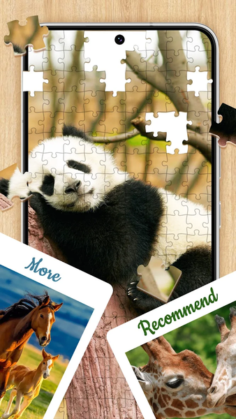 Jigsaw Puzzles, HD Puzzle Game - Gameplay image of android game