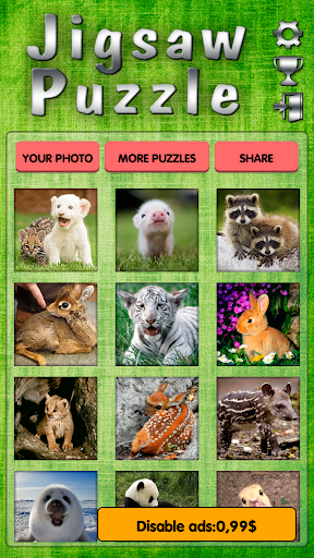 Baby Animals Jigsaw Puzzles - Gameplay image of android game