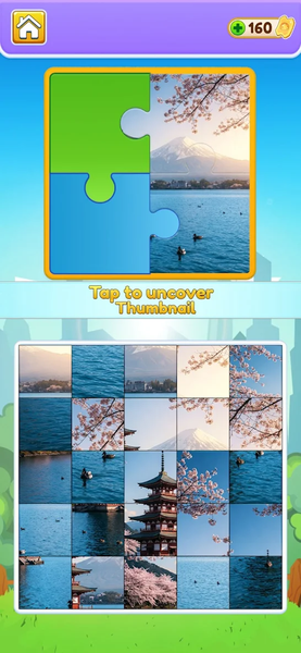 Jigsaw Collage Puzzle - Gameplay image of android game
