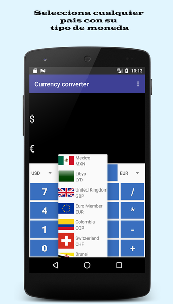 Currency Converter - Calculato - عکس برنامه موبایلی اندروید