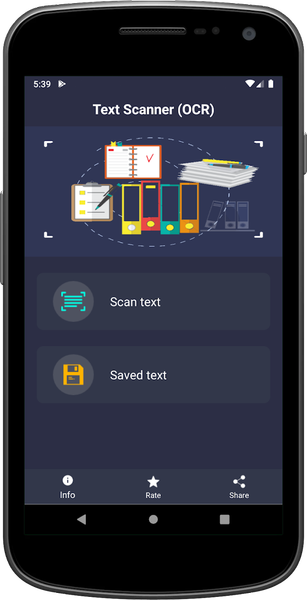 Text Scanner -  Image to Text - عکس برنامه موبایلی اندروید