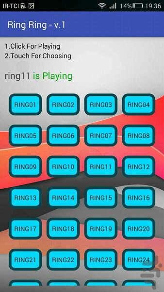 Ring Ring - v.1 - Image screenshot of android app