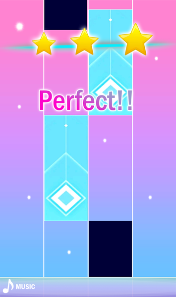 Like Nastya Piano Tiles Game - Gameplay image of android game