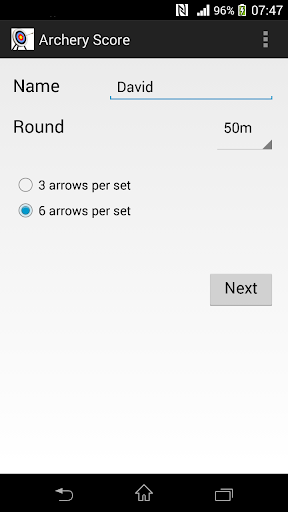 Archery Score - عکس برنامه موبایلی اندروید