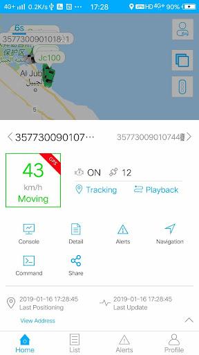 TrackSolid - عکس برنامه موبایلی اندروید