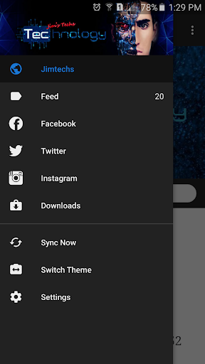 JimTechs App - عکس برنامه موبایلی اندروید