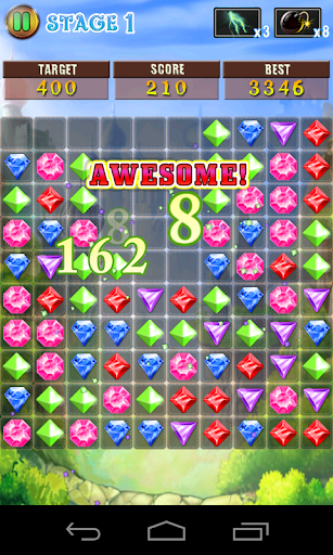 Jewels Pop - Gameplay image of android game