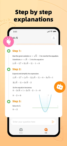 Quiz.AI - Math Problem Solver - Image screenshot of android app