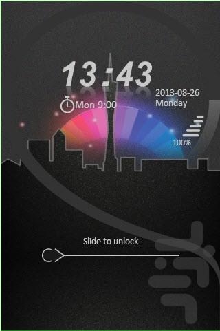 CircleL GOLocker Theme - Image screenshot of android app