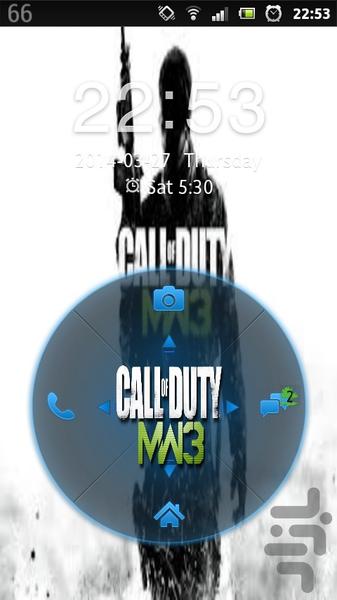 CALL OF DUTY MW3 GOLocker Theme - Image screenshot of android app