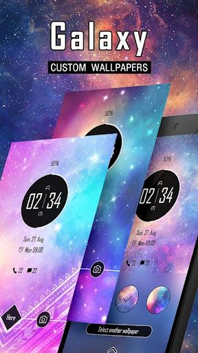 (FREE) Galaxy Theme GO Locker - Image screenshot of android app