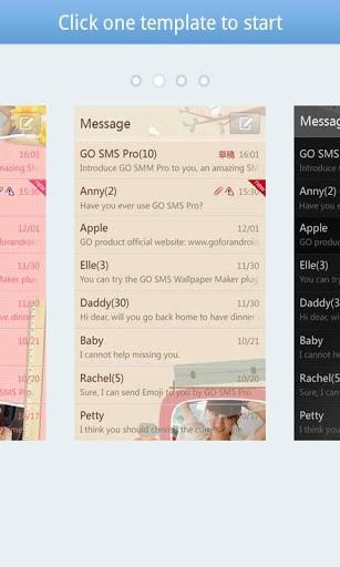 GO SMS Pro Theme Maker plug-in - Image screenshot of android app