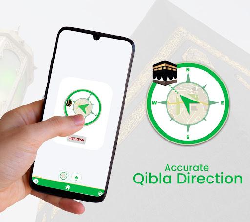 Qibla Finder - Qibla Direction - عکس برنامه موبایلی اندروید