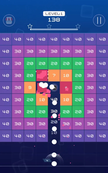Bricks Breaker Origin - عکس بازی موبایلی اندروید