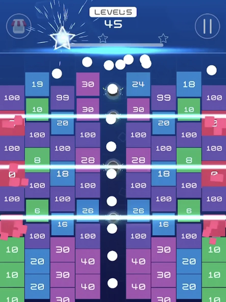 Bricks Breaker Origin - عکس بازی موبایلی اندروید