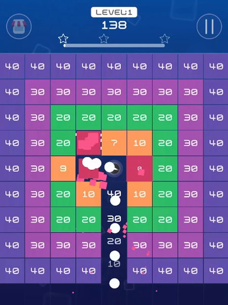 Bricks Breaker Origin - عکس بازی موبایلی اندروید