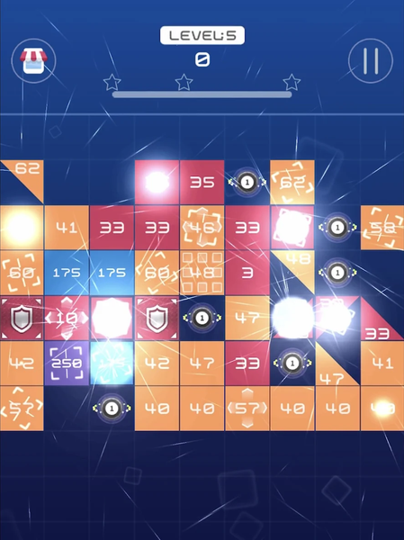 Bricks Breaker Origin - عکس بازی موبایلی اندروید