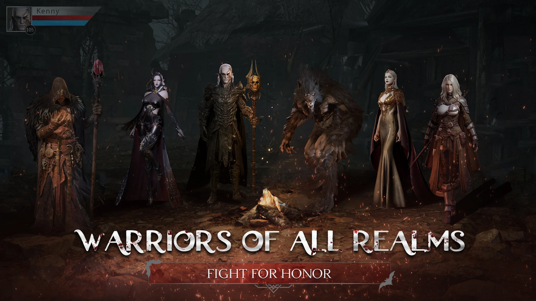 Demon Hunter: Rebirth - Gameplay image of android game