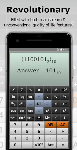 Full Scientific Calculator - عکس برنامه موبایلی اندروید