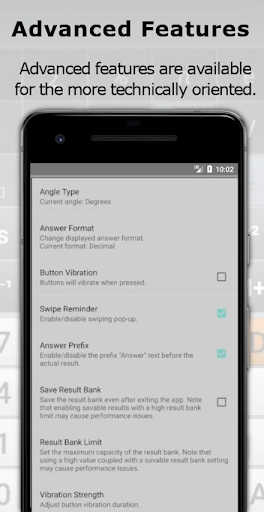 Full Scientific Calculator - عکس برنامه موبایلی اندروید