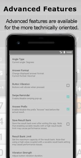 Full Scientific Calculator - عکس برنامه موبایلی اندروید