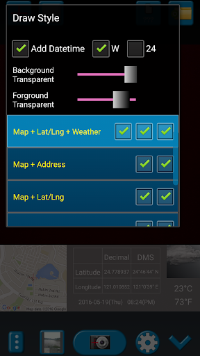 GPS Map Camera - عکس برنامه موبایلی اندروید