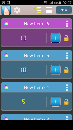 Tap Counter Manager - Image screenshot of android app