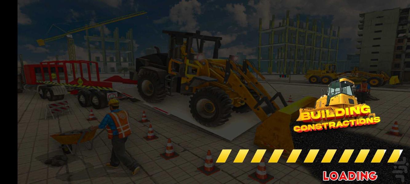 بازی ماشین کامیون کمپرسی - عکس بازی موبایلی اندروید