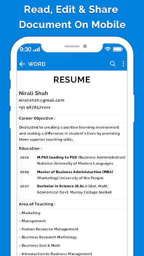 Fast PDF Converter and PDF Reader - Image screenshot of android app