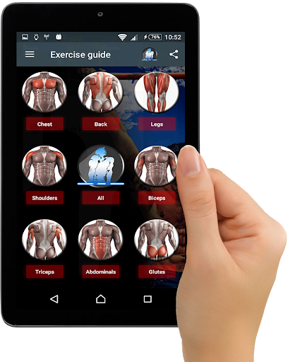 Street Workouts Calisthenics : Trainer Fitness - Image screenshot of android app
