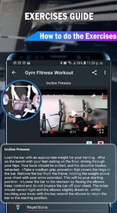 Gym Fitness & Workout : Personal trainer - عکس برنامه موبایلی اندروید