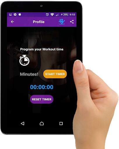 Gym Fitness & Workout Women : - عکس برنامه موبایلی اندروید