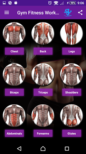 Gym Fitness & Workout Women : - Image screenshot of android app
