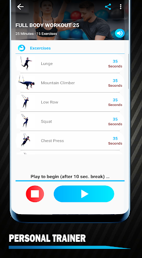 Suspension Workouts : Fitness Trainer - Image screenshot of android app