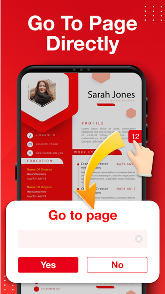 PDF Reader – View PDF File - Image screenshot of android app