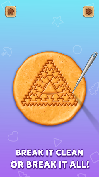 Dalgona Cookie Relaxing Games - Gameplay image of android game