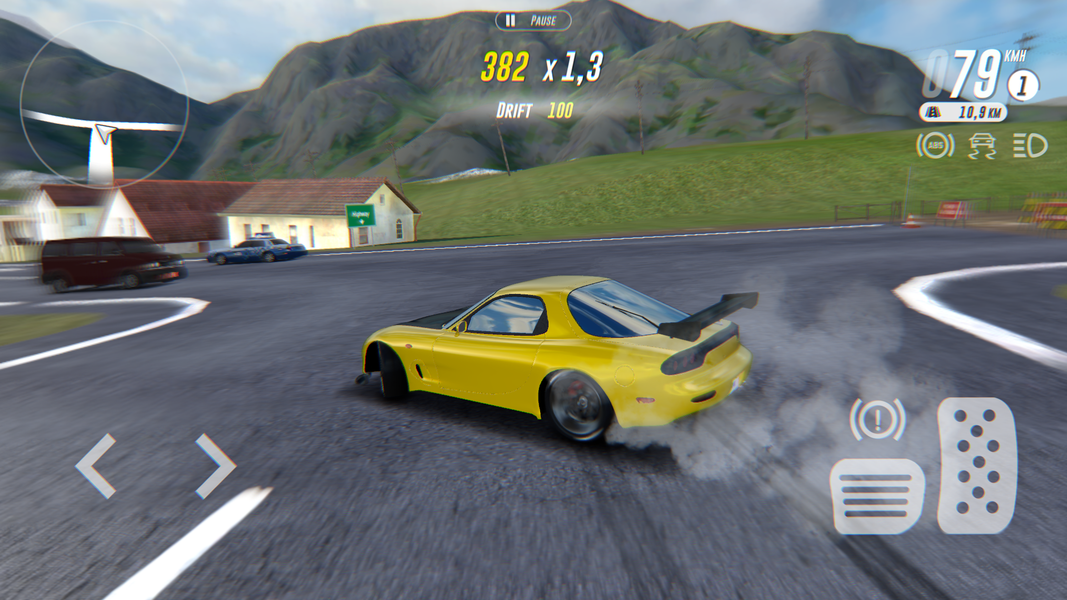 Horizon Driving Simulator - Gameplay image of android game