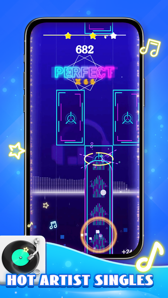 Magic Piano Music game - Gameplay image of android game