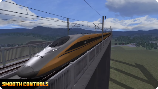 Bullet train simulator: train driving simulator - Image screenshot of android app