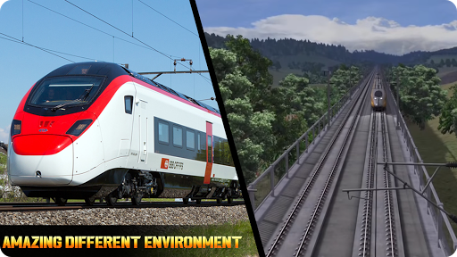 Bullet train simulator: train driving simulator - Image screenshot of android app