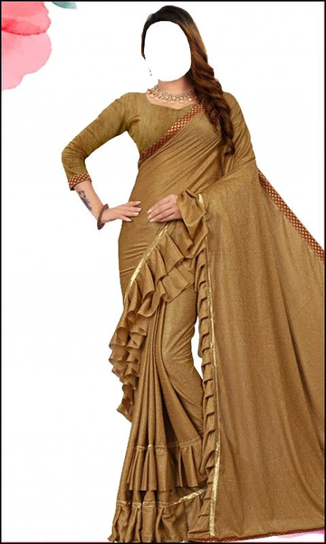 Women Fashion Chiffon Sarees - Image screenshot of android app